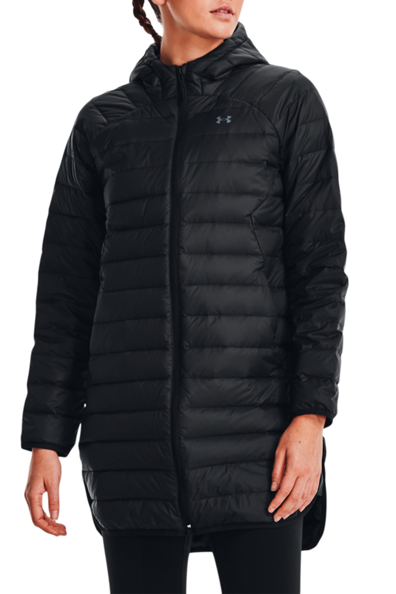 Куртка женская Under Armour Armour Down 2.0 Parka черная 1372649-001 изображение 3