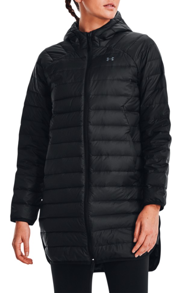 Куртка жіноча Under Armour Armour Down 2.0 чорна Parka 1372649-001 изображение 3
