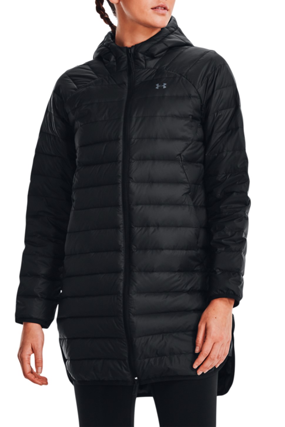 Куртка жіноча Under Armour Armour Down 2.0 чорна Parka 1372649-001 — фото 3