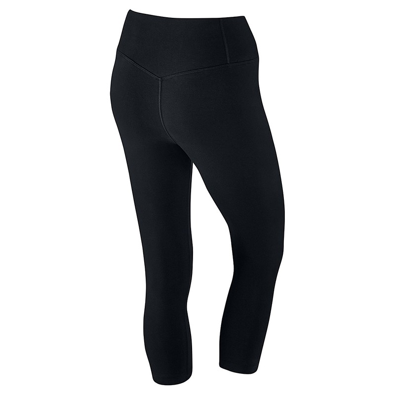 Леггинсы женские Nike Essential Capri 3/4 Women's Running Tights черные 861214-010 изображение 3
