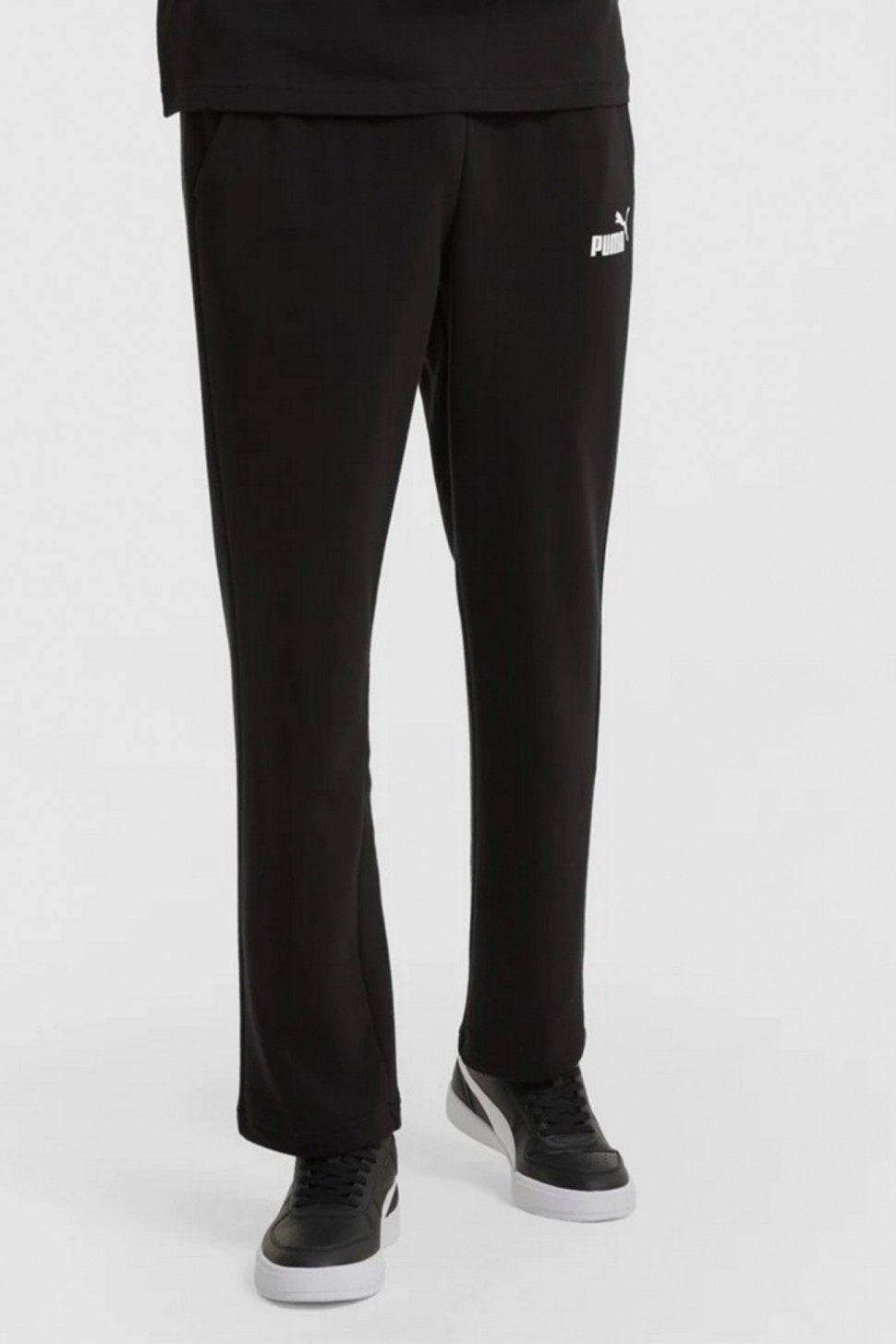 Штани чоловічі Puma ESS Logo Pants чорні 58672001 — фото 2