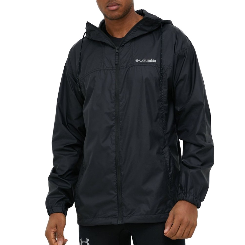 Вітрівка чоловіча Columbia Flash Challenger™ Windbreaker чорна 1988731-010 — фото 1