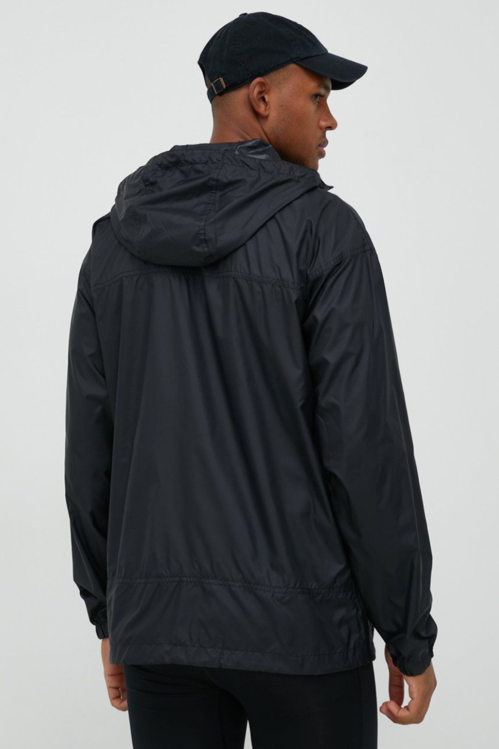 Вітрівка чоловіча Columbia Flash Challenger™ Windbreaker чорна 1988731-010 — фото 4