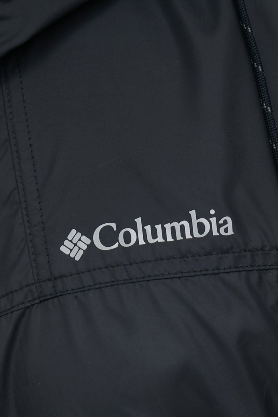 Вітрівка чоловіча Columbia Flash Challenger™ Windbreaker чорна 1988731-010 — фото 6