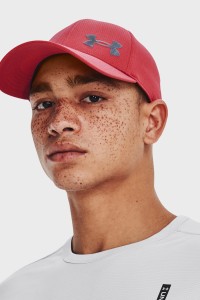 Бейсболка чоловіча Under Armour Isochill Armourvent Str червона 1361530-638 изображение 2