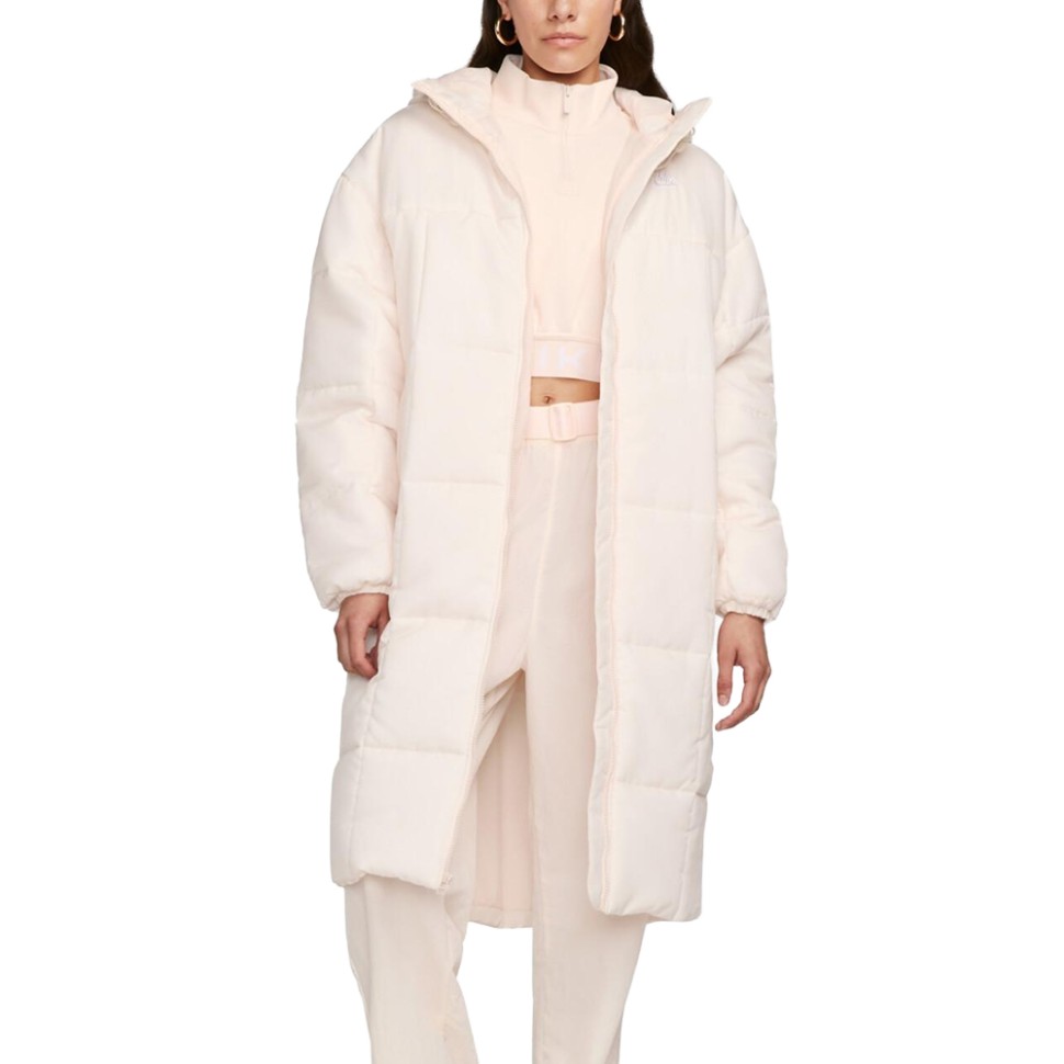 Куртка жіноча Nike W NSW TF THRMR CLSC PARKA молочна FB7675-838 — фото 1