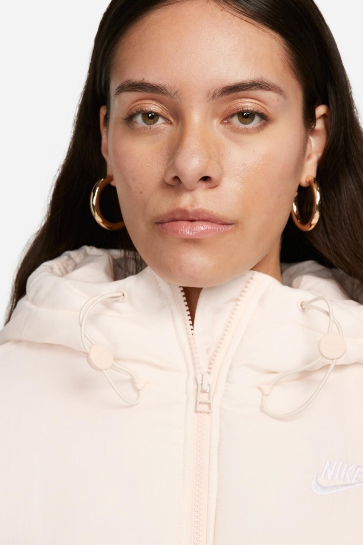 Куртка жіноча Nike W NSW TF THRMR CLSC PARKA молочна FB7675-838 изображение 4