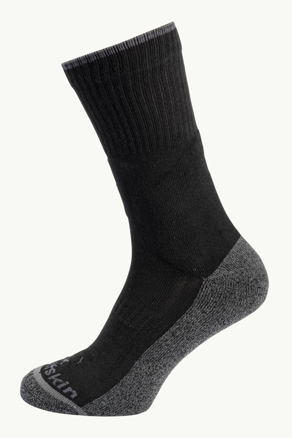 Шкарпетки Jack Wolfskin TREK FUNC SOCK CL C чорні 1911421-6000 — фото 2
