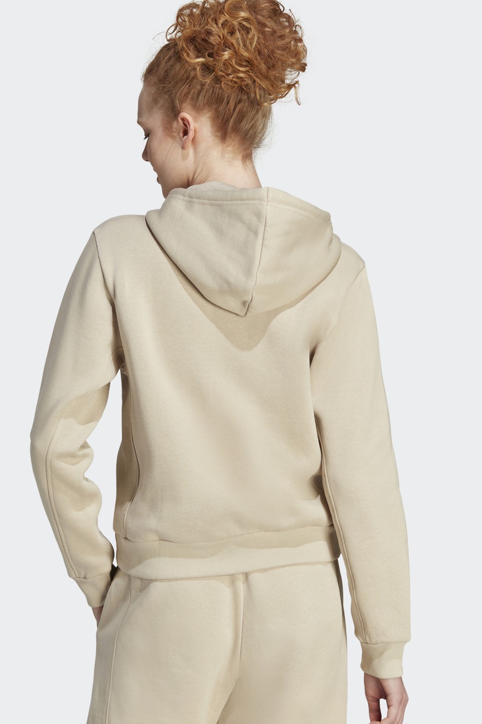 Толстовка жіноча Adidas W ALL SZN FZ HD бежева IM0313 — фото 3