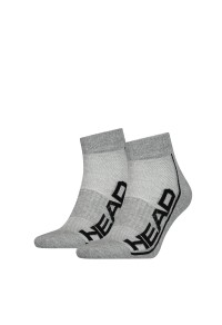 Носки HEAD PERFORMANCE QUARTER 2P UNISEX сірі 791019001008 изображение 2