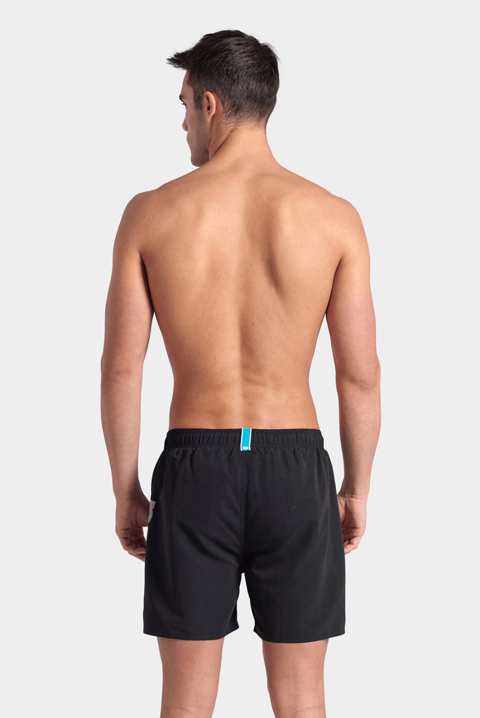 Шорти чоловічі Arena FUNDAMENTALS LOGO BOXER R чорні 006444-511 — фото 5