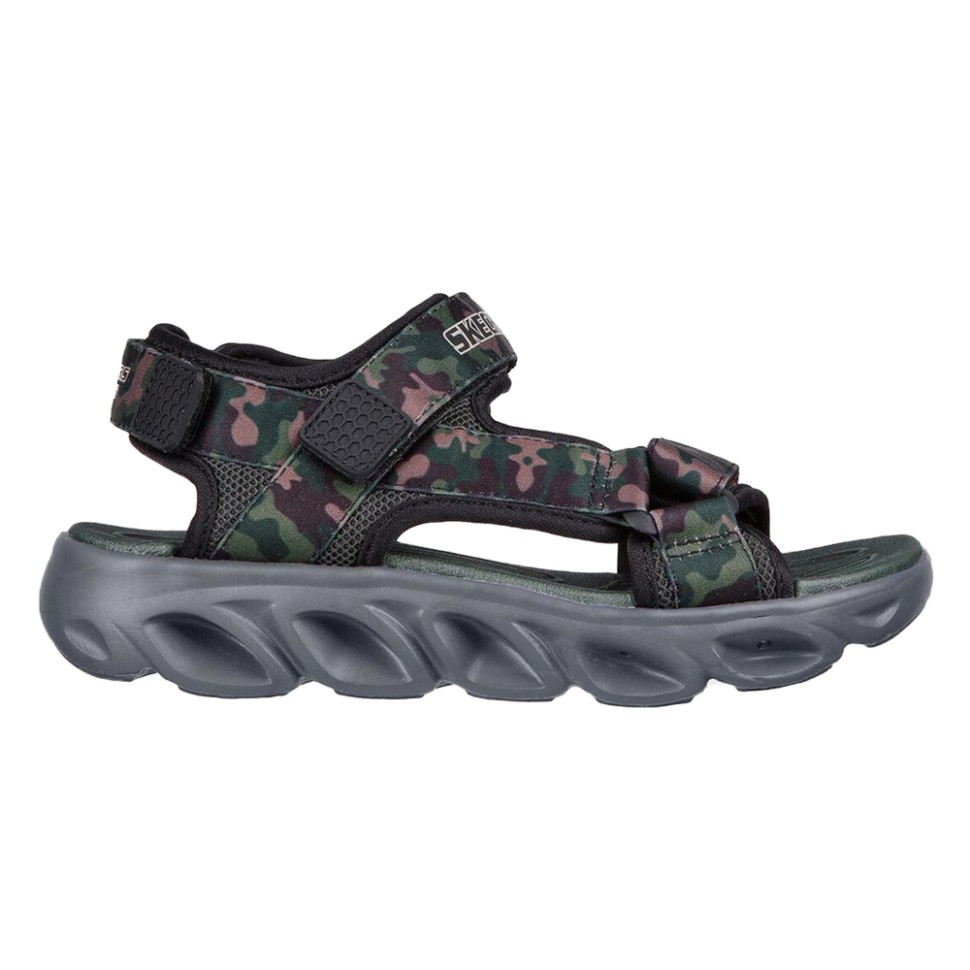 Сандалі дитячі Skechers S Lights: Hypno-Splash - Sun Breaks хакі 400077L BKOL — фото 1