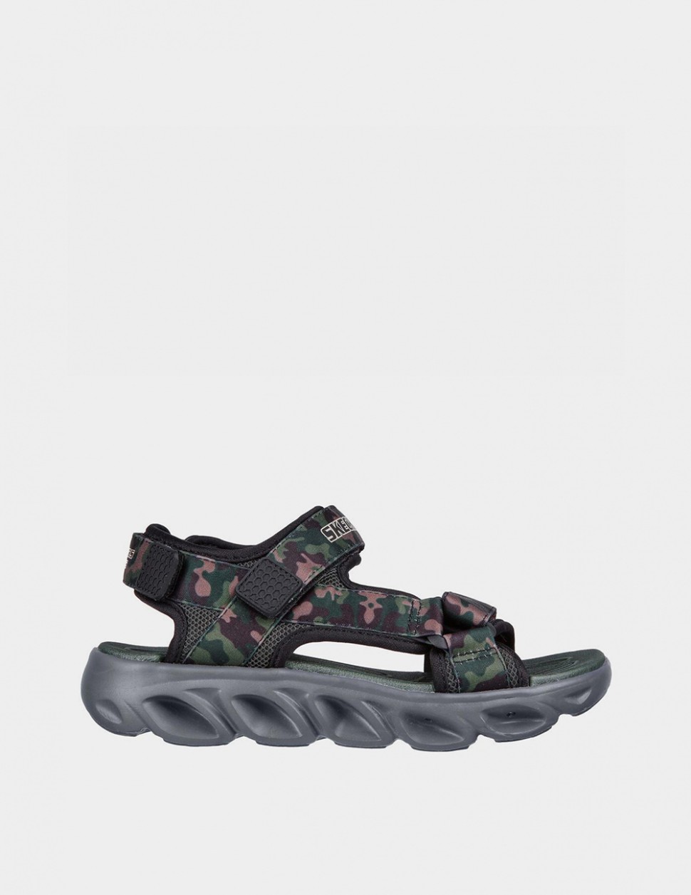 Сандалі дитячі Skechers S Lights: Hypno-Splash - Sun Breaks хакі 400077L BKOL — фото 2