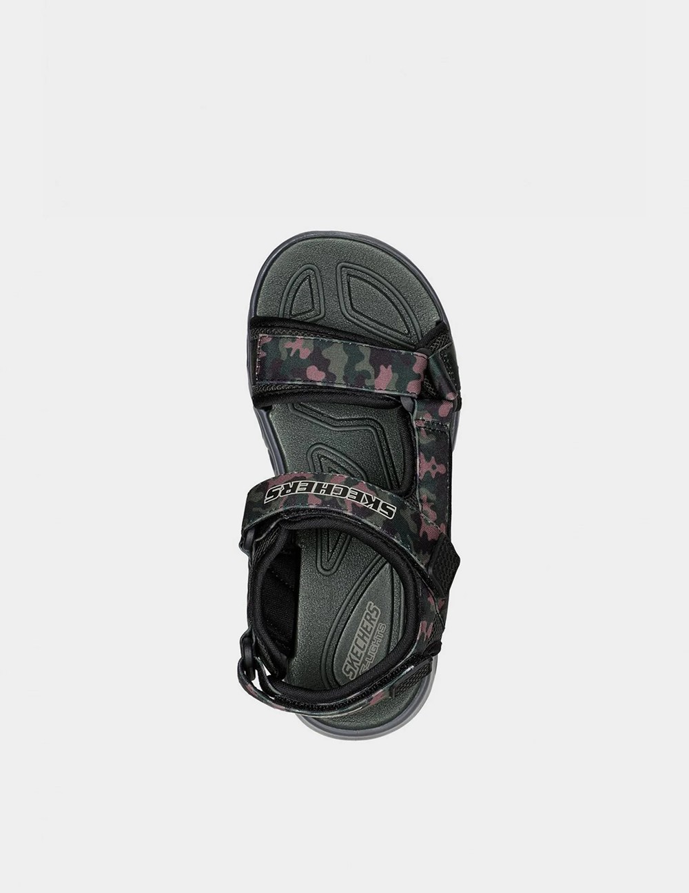 Сандали детские Skechers S Lights: Hypno-Splash - Sun Breaks хаки 400077L BKOL изображение 5