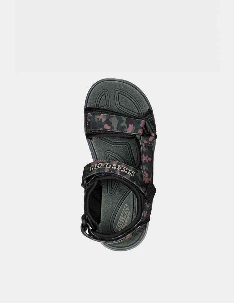 Сандалії дитячі Skechers S Lights: Hypno-Splash - Sun Breaks хакі 400077L BKOL изображение 5
