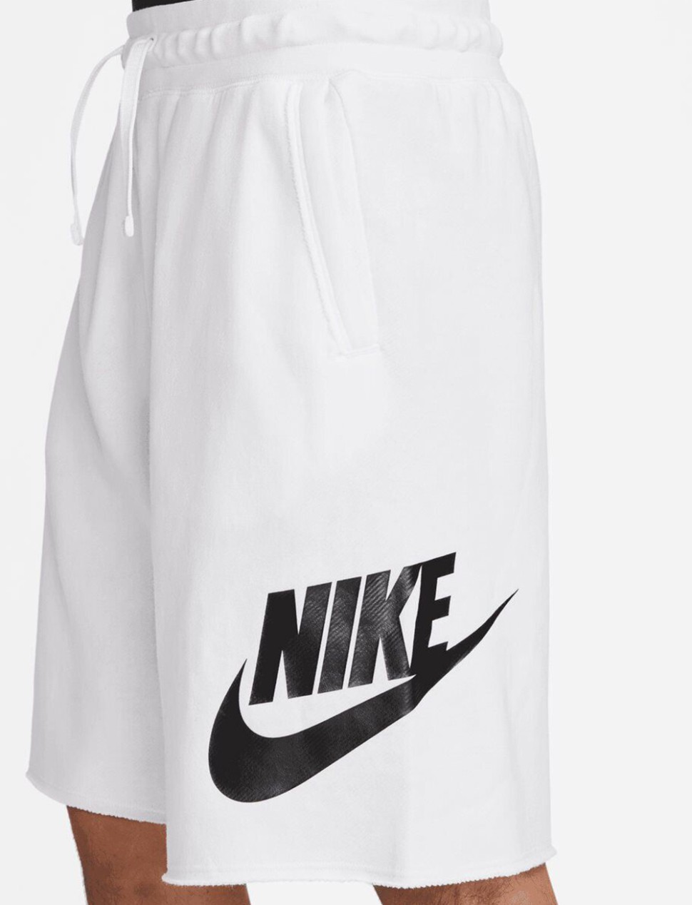 Шорти чоловічі Nike M NK CLUB ALUMNI HBR FT SHORT білі DX0502-100 — фото 3