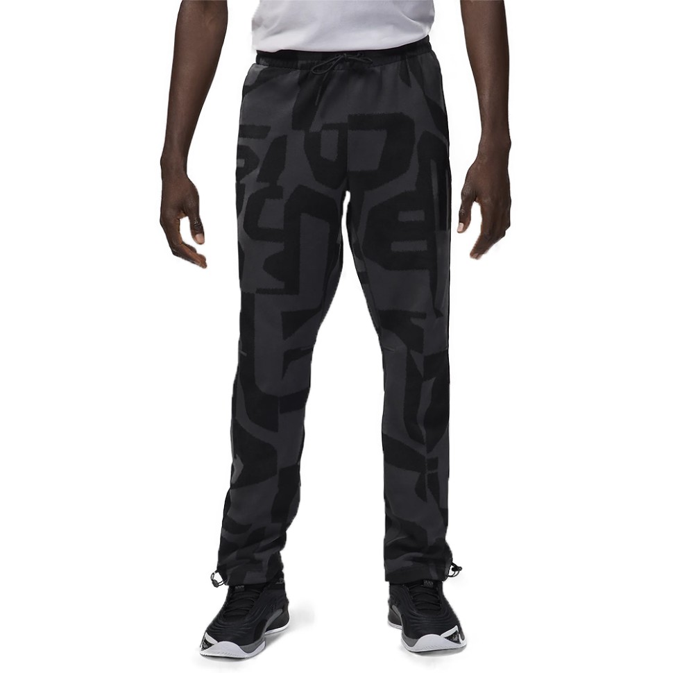 Брюки мужские Nike M J DF SPRT HOOP AOP PANT черные FV8622-010 изображение 1