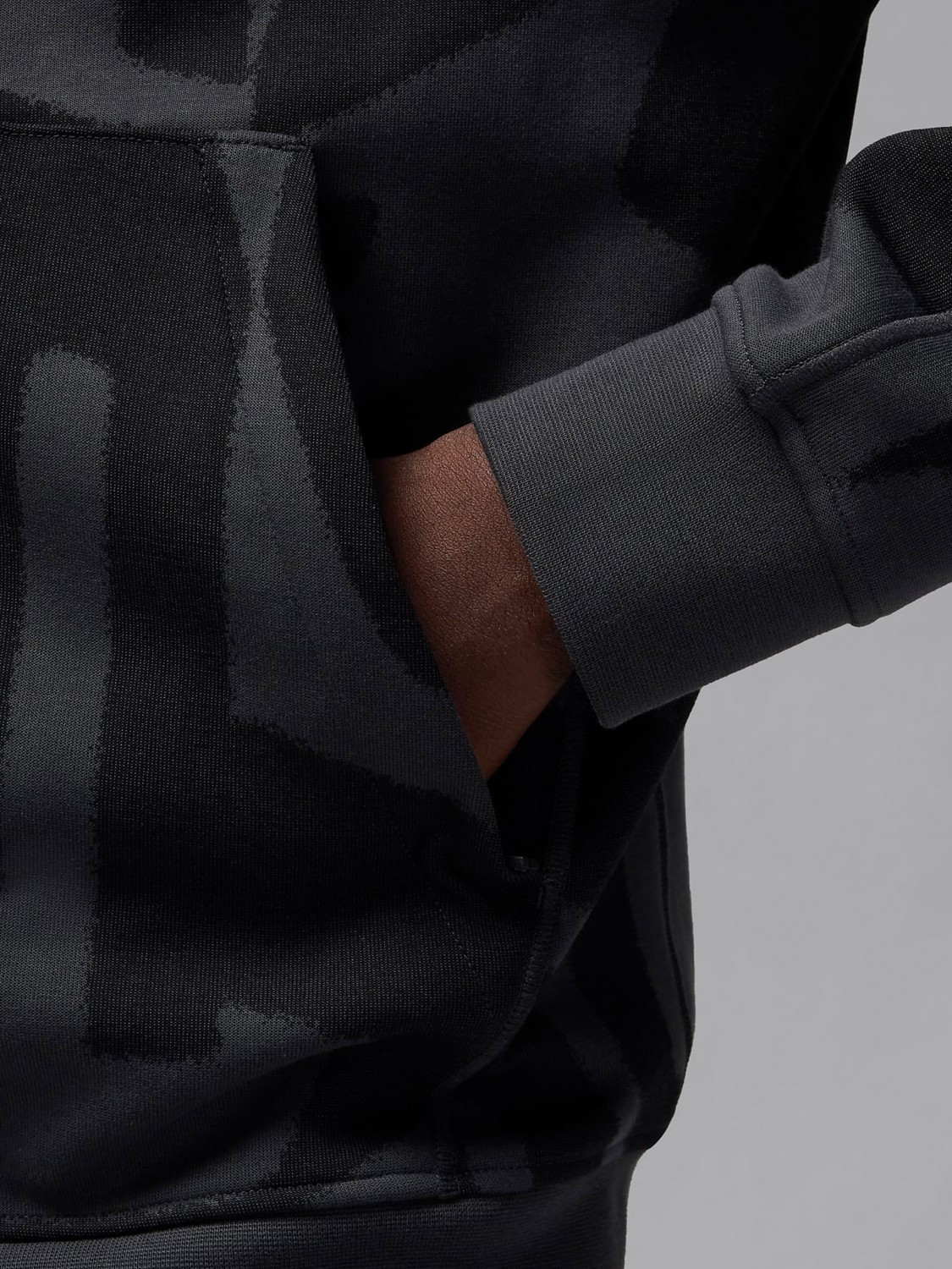 Брюки мужские Nike M J DF SPRT HOOP AOP PANT черные FV8622-010 изображение 5