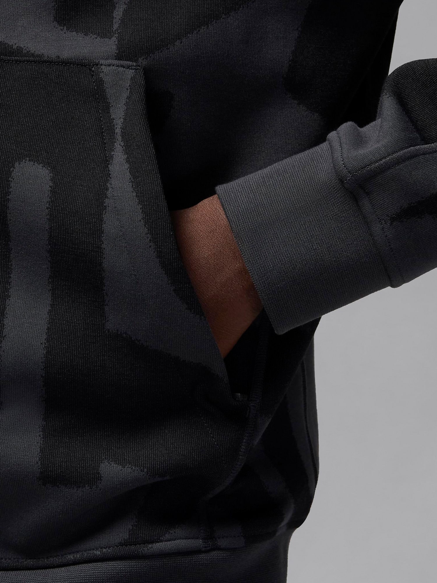 Брюки мужские Nike M J DF SPRT HOOP AOP PANT черные FV8622-010 изображение 5