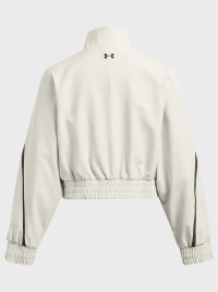 Вітрівка жіноча Under Armour Unstoppable Crop Jacket бежева 1386479-110 изображение 7