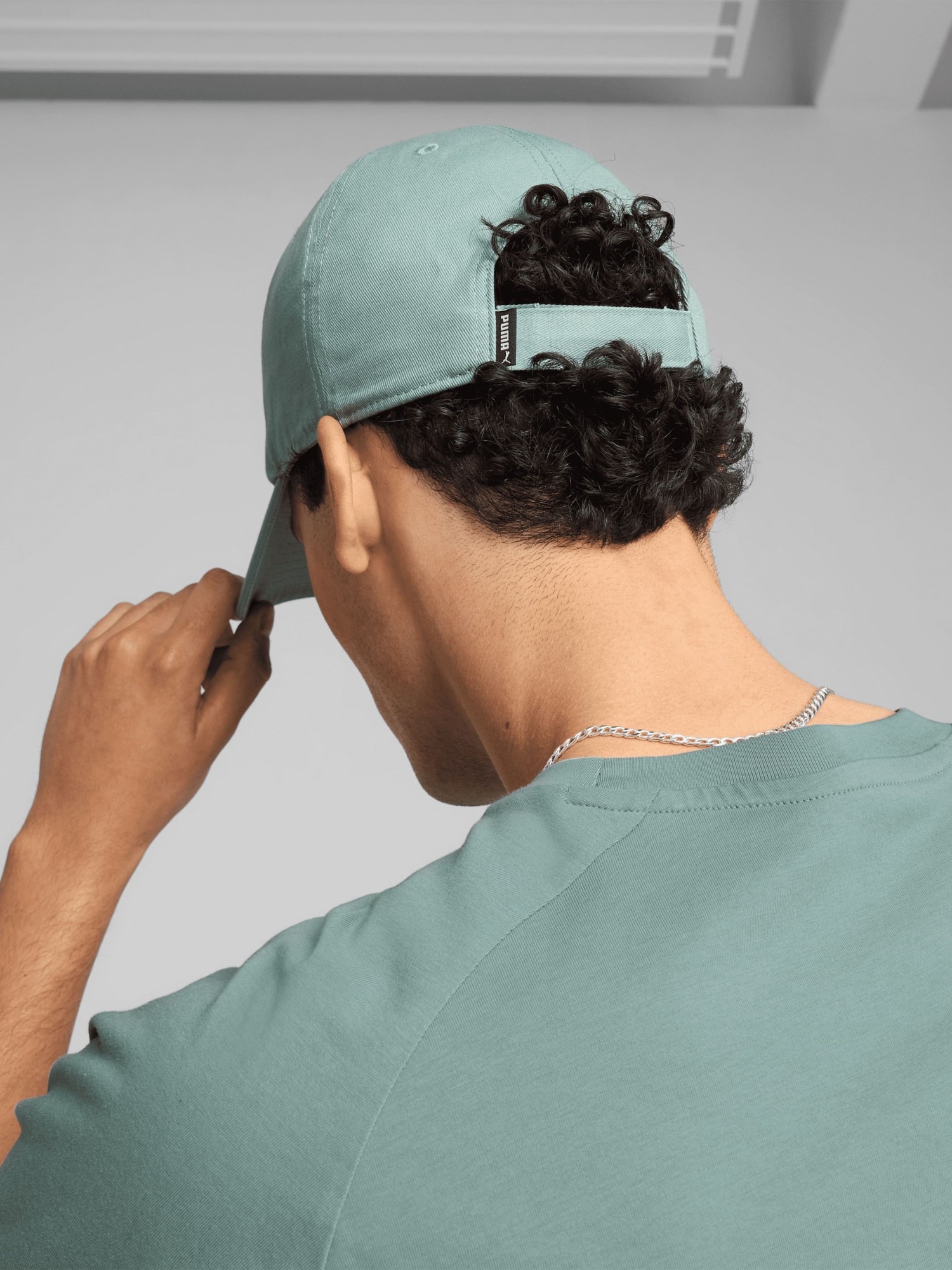 Бейсболка  Puma ESS No.1 Logo Patch BB Cap зеленая 02599704 изображение 5