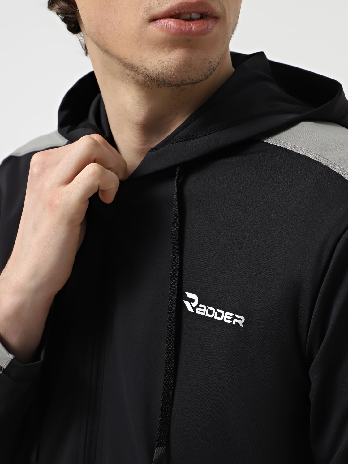 Толстовка чоловіча Radder Atticus чорна 922505-010 изображение 5