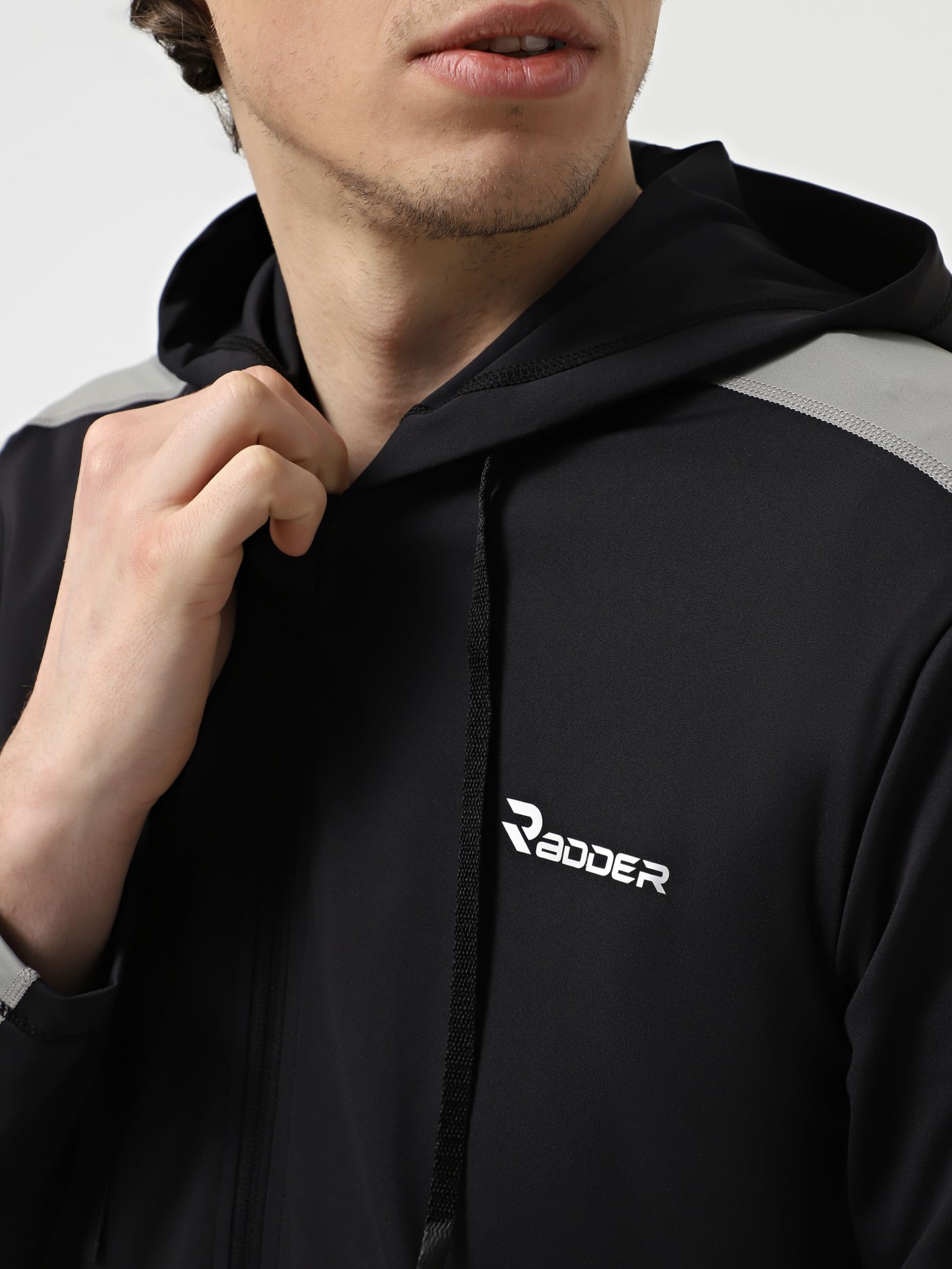 Толстовка чоловіча Radder Atticus чорна 922505-010 изображение 5