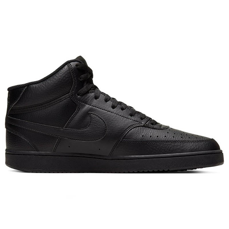 Кросівки чоловічі Nike Court Vision Mid чорні CD5466-002 — Sport City Кросівки чоловічі Nike Court Vision Mid чорні CD5466-002
