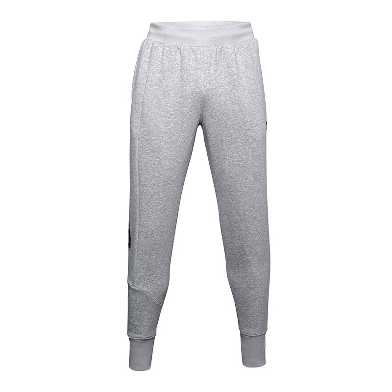 Брюки мужские Under Armour Baseline Fleece Jogger серые 1356781-011 изображение 1