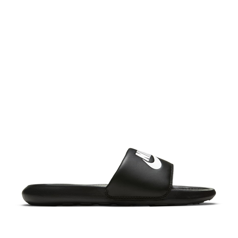 Пляжне взуття жіноче Nike W NIKE VICTORI ONE SLIDE чорне CN9677-005 — фото 1