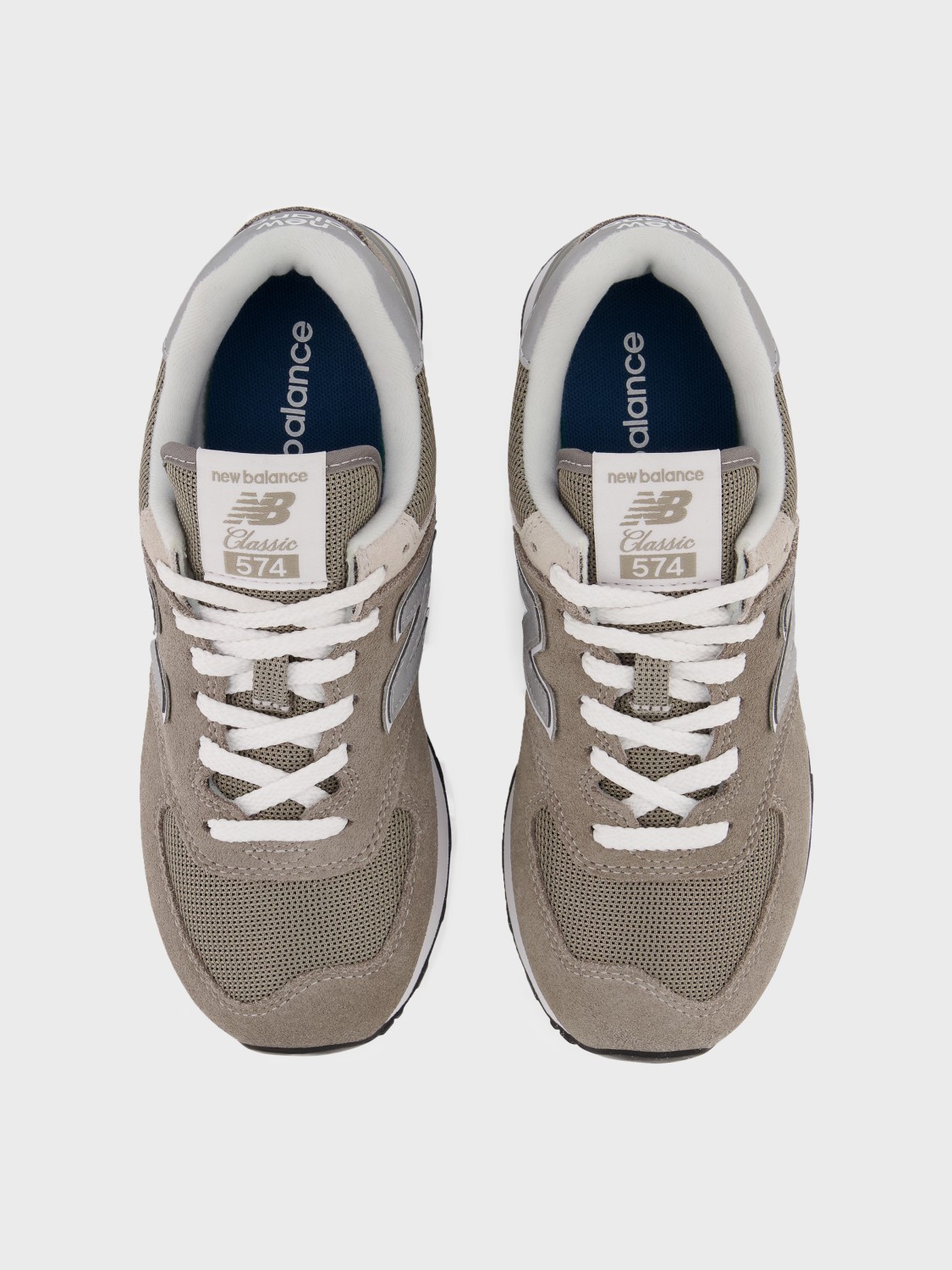 Кросівки жіночі New Balance 574 Classic GL сірі WL574EVG изображение 5