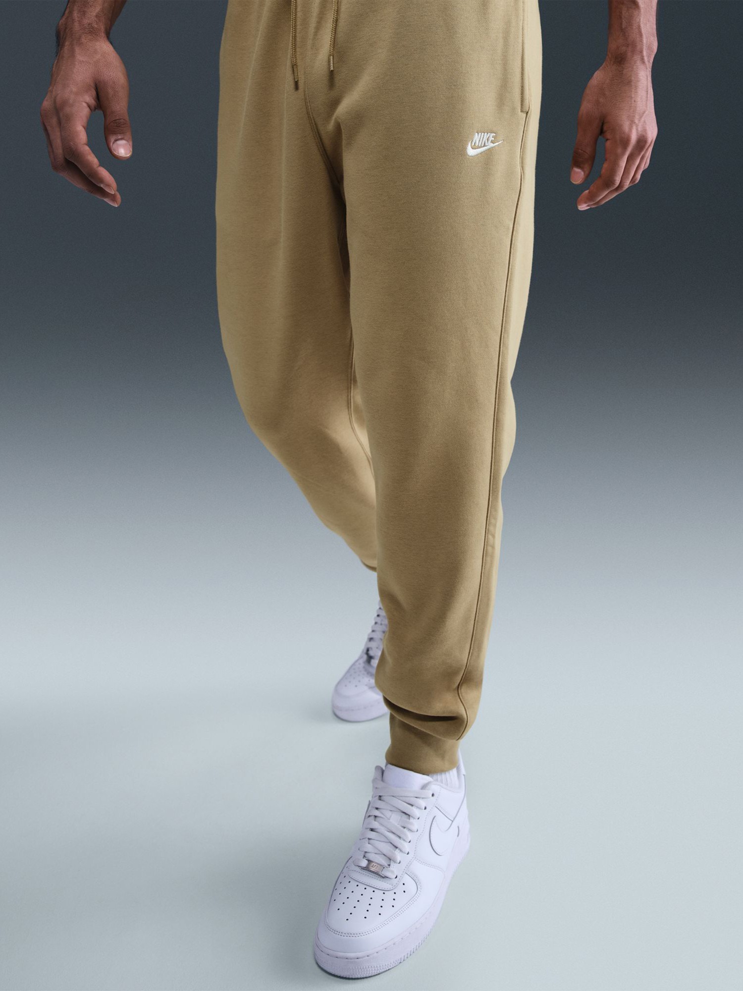 Брюки мужские Nike M NK CLUB BB JOGGER песочные FN3787-297 изображение 4