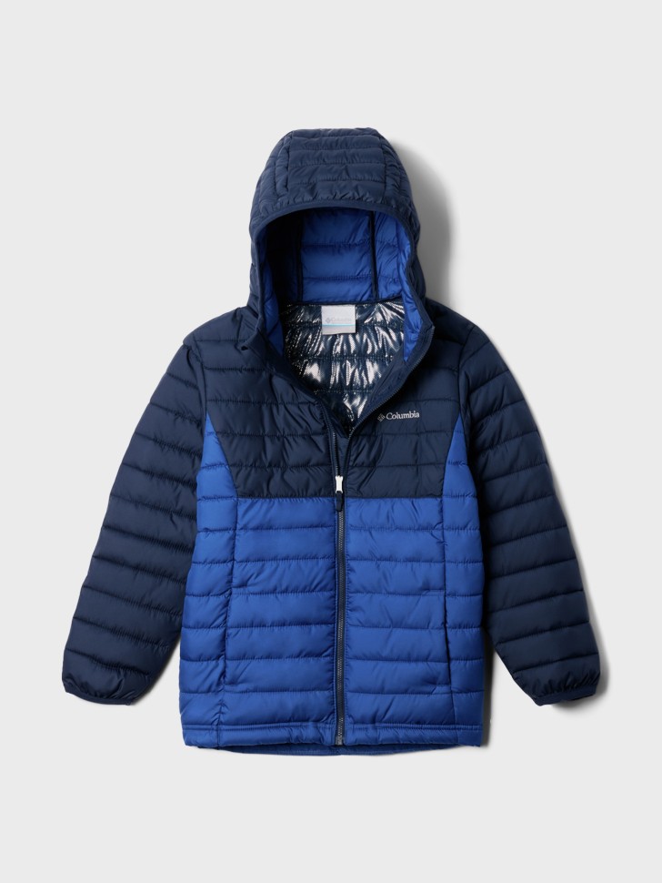 Куртка дитяча Columbia Powder Lite™ II Hooded Jacket темно-синя 2090021-433 изображение 2
