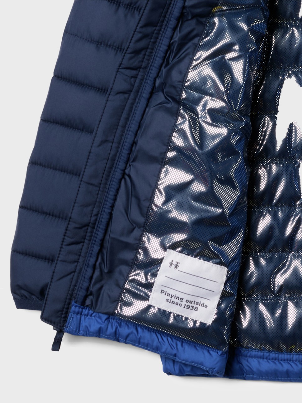 Куртка дитяча Columbia Powder Lite™ II Hooded Jacket темно-синя 2090021-433 — фото 4