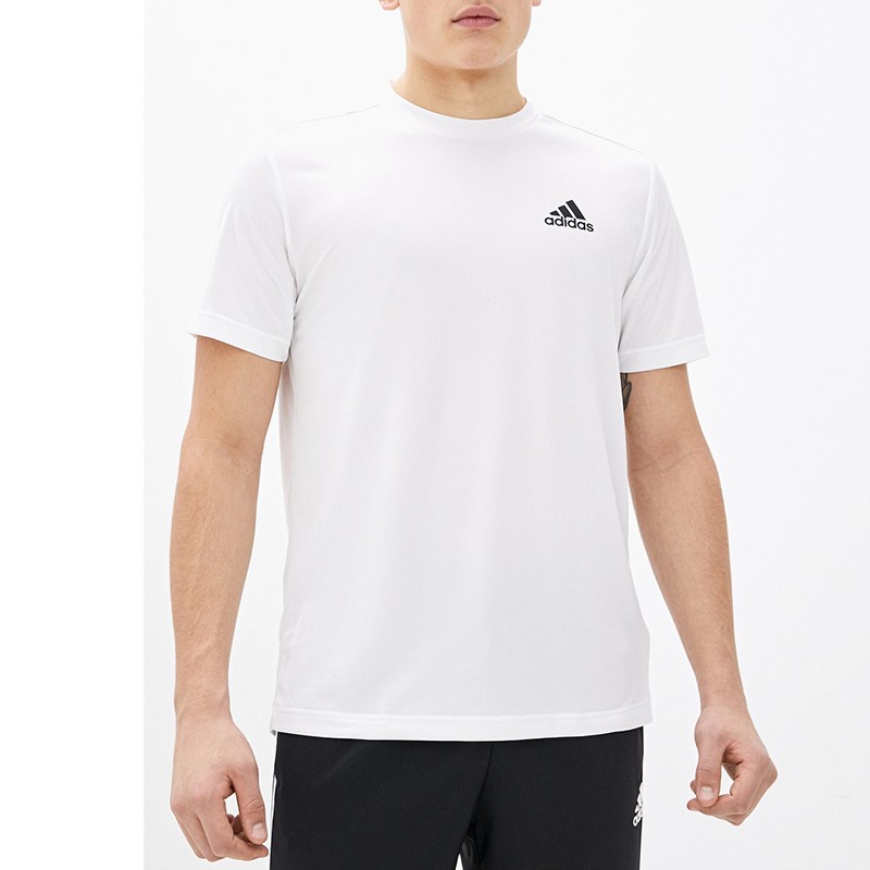 Футболка чоловіча Adidas M Pl T біла GM5509 — Sport City Футболка чоловіча Adidas M Pl T біла GM5509