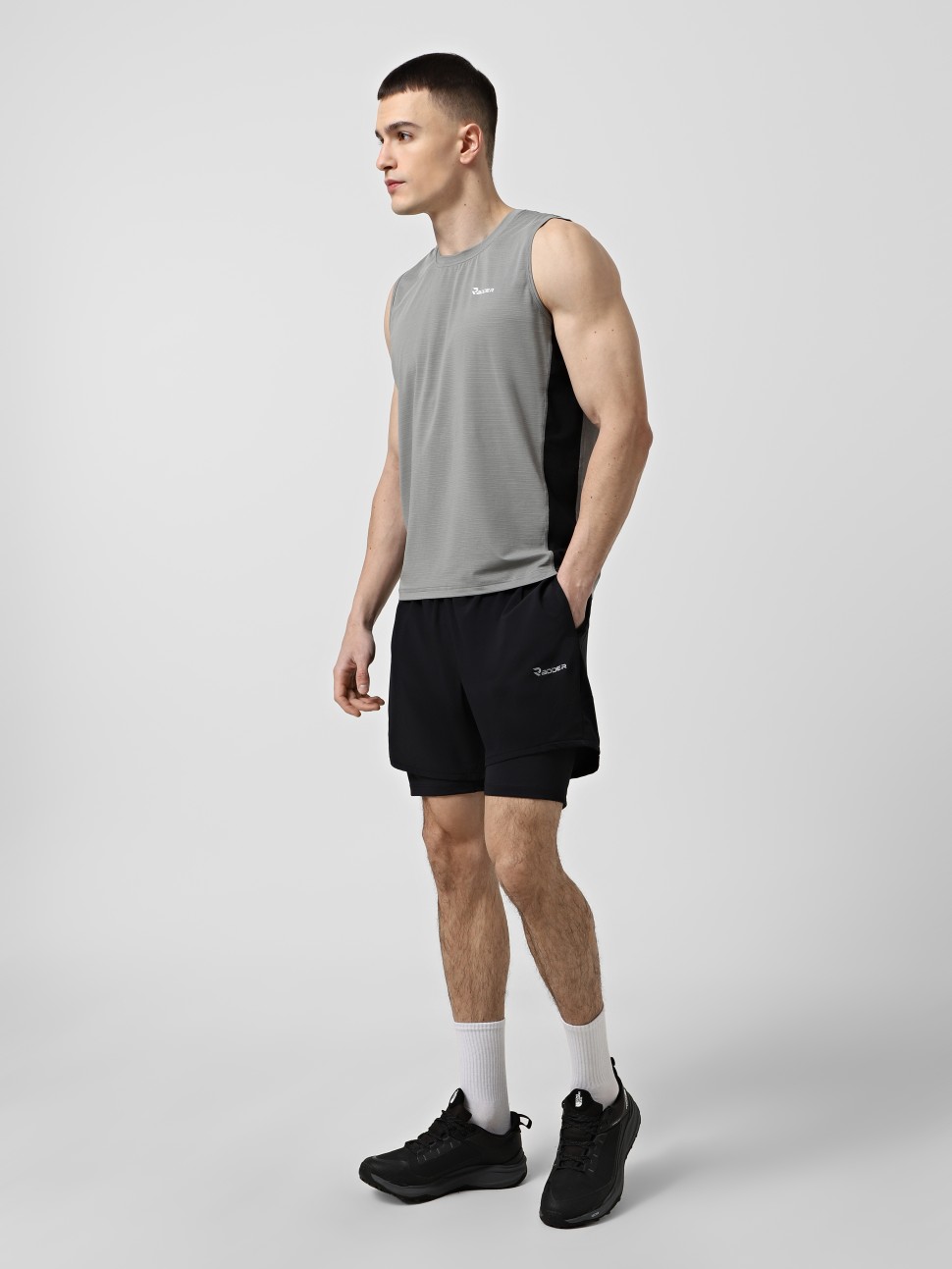 Шорти чоловічі Radder Algiers чорні 922510-010 — фото 6