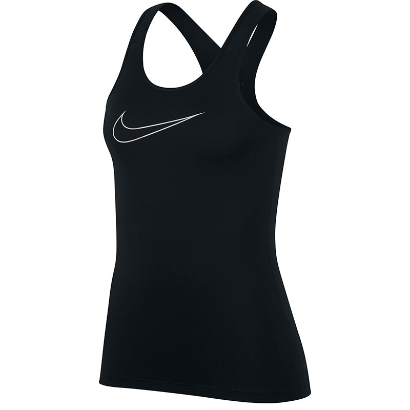 Майка женская Nike W NK TANK VCTY черная 889560-010 — фото 1