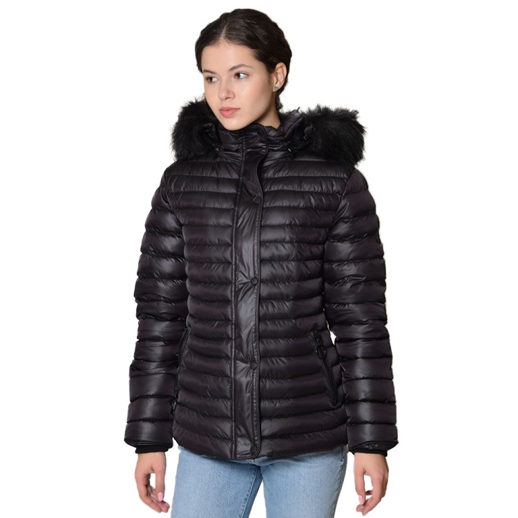 Куртка жіноча Geographical Norway чорна WR716F-010 изображение 1