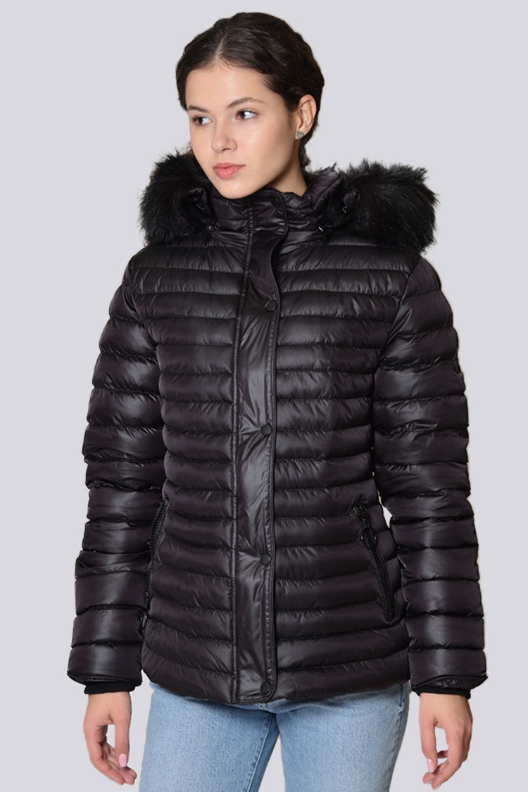 Куртка жіноча Geographical Norway чорна WR716F-010 изображение 2