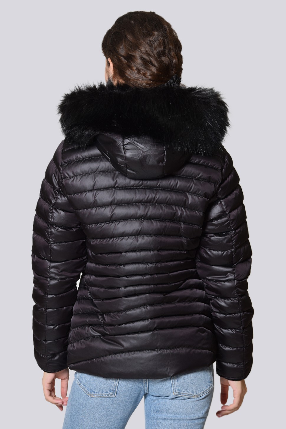 Куртка жіноча Geographical Norway чорна WR716F-010 — фото 5
