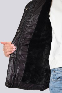Куртка жіноча Geographical Norway чорна WR716F-010 изображение 6