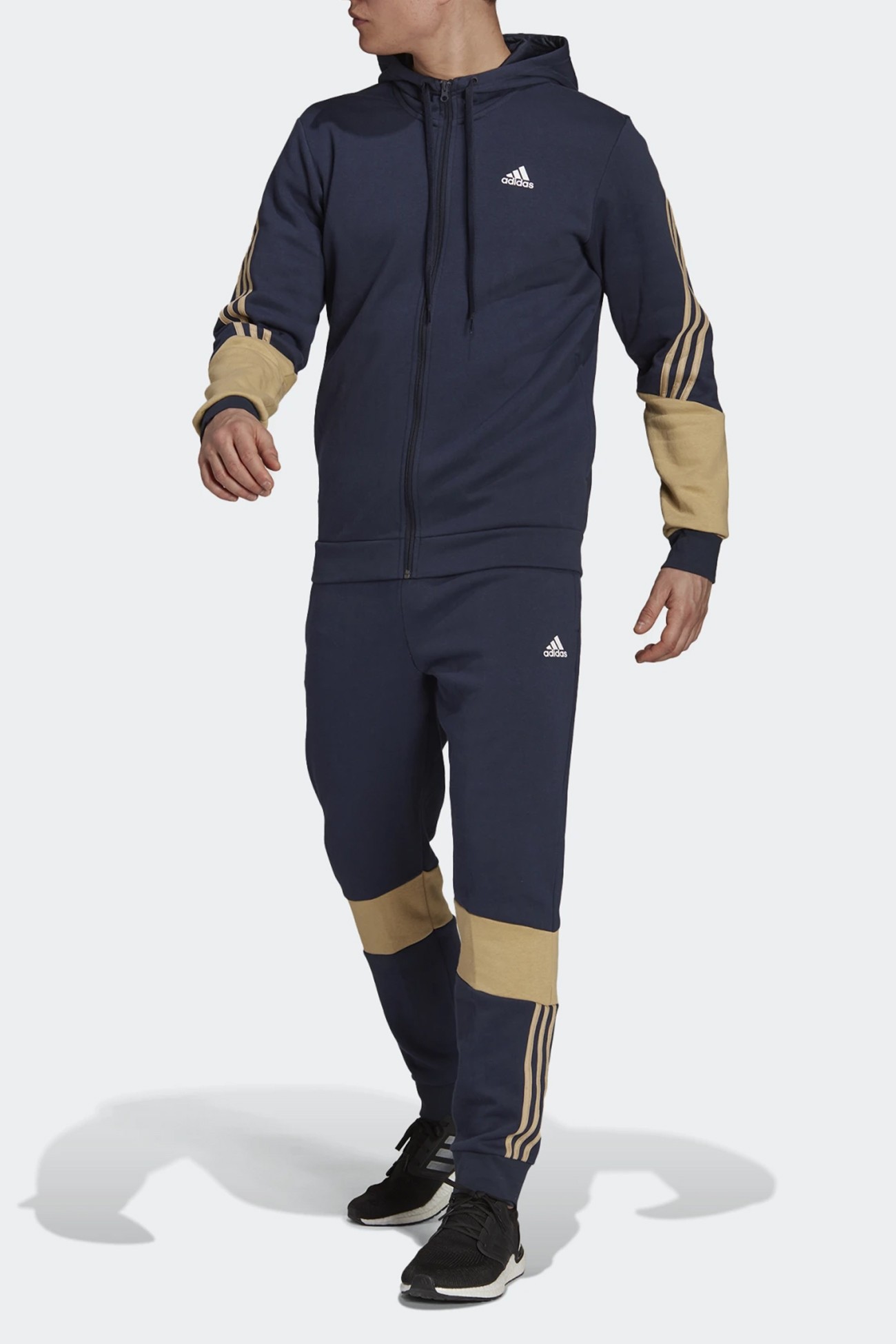 Костюм мужской Adidas Mts Cot Fleece темно-синий GT3729 изображение 2