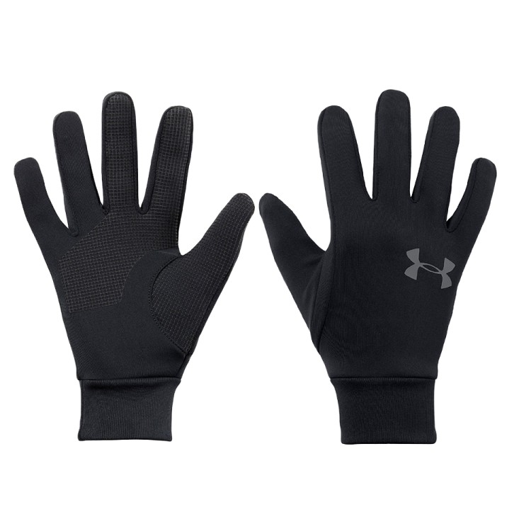 Перчатки  Under Armour Men'S Armour Liner 2.0 Black /  / Graphite черные 1318546-001 изображение 1