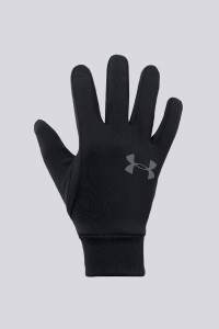 Перчатки  Under Armour Men'S Armour Liner 2.0 Black /  / Graphite черные 1318546-001 изображение 2