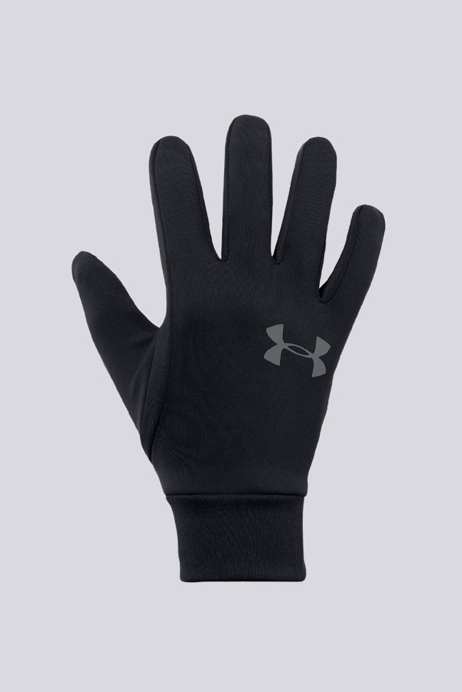 Перчатки  Under Armour Men'S Armour Liner 2.0 Black /  / Graphite черные 1318546-001 изображение 2