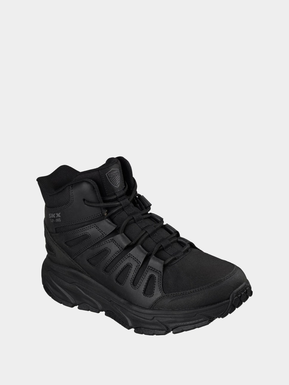 Ботинки мужские Skechers D'LUX JOURNEY SR черные 200458 BLK — фото 4