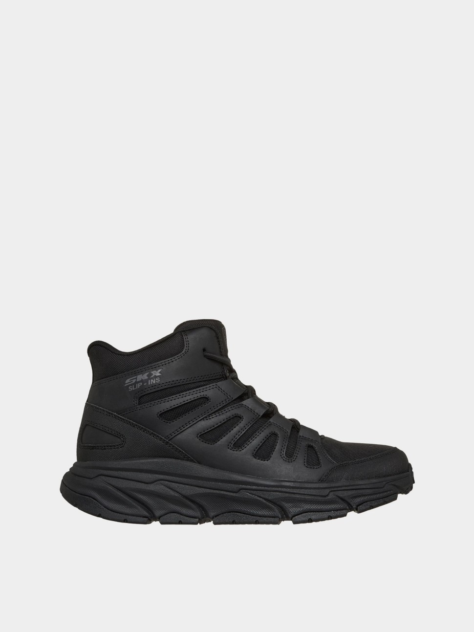 Ботинки мужские Skechers D'LUX JOURNEY SR черные 200458 BLK — фото 7