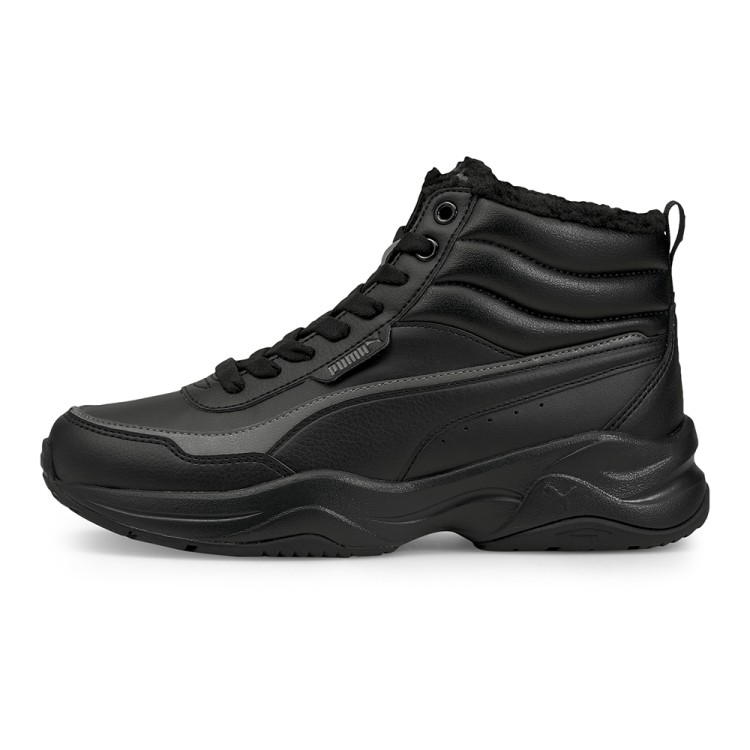 Ботинки женские Puma Cilia Mid Metallic черные 37583502 изображение 1
