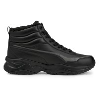 Ботинки женские Puma Cilia Mid Metallic черные 37583502 изображение 2