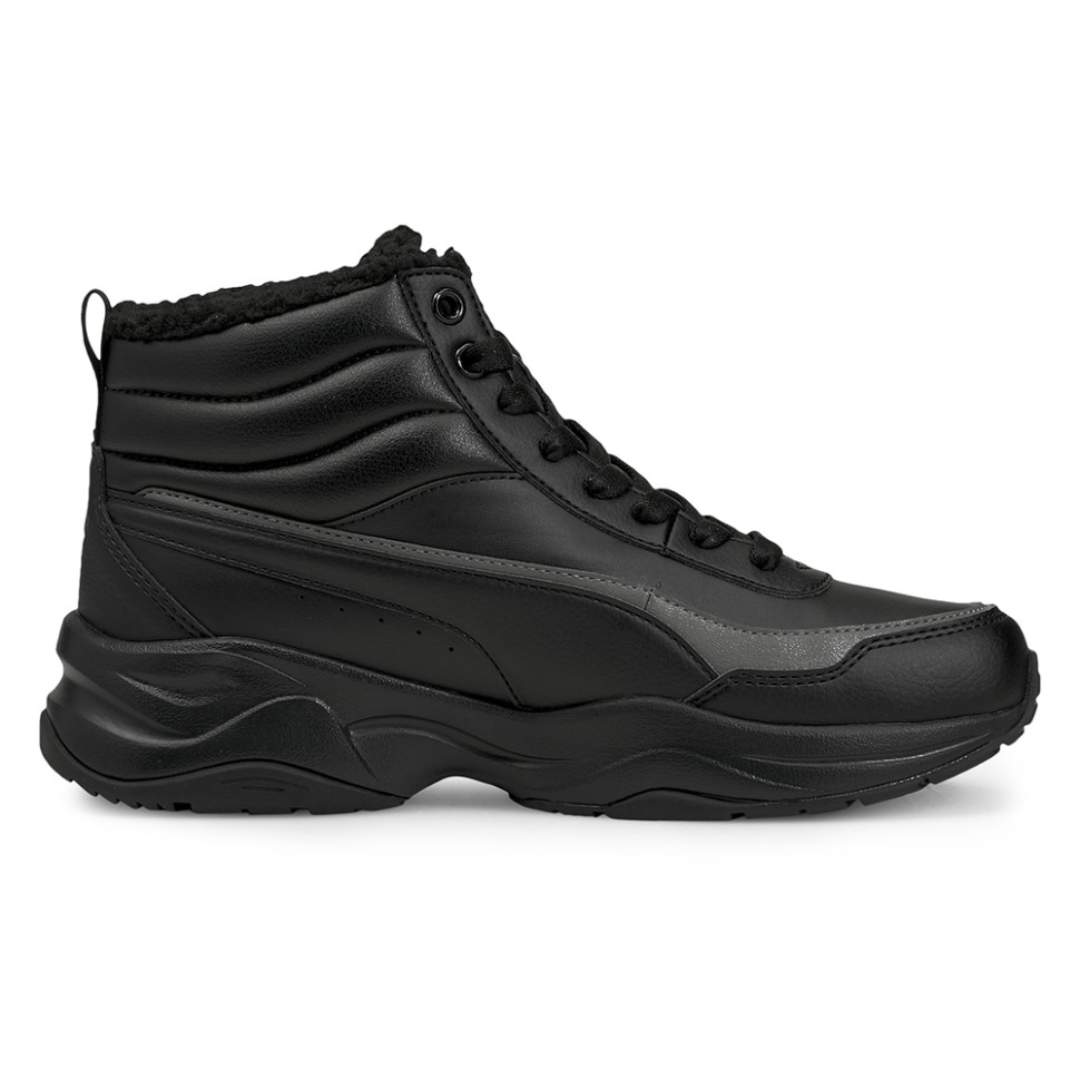 Ботинки женские Puma Cilia Mid Metallic черные 37583502 изображение 2